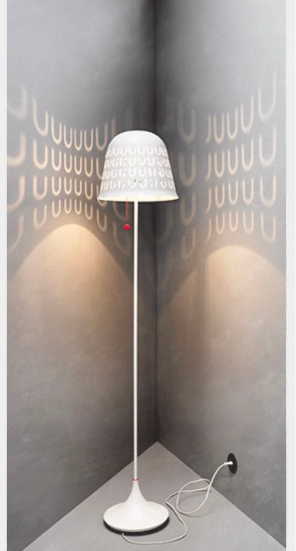 IKEA PS 2014 floor ramp light フロアランプ 白