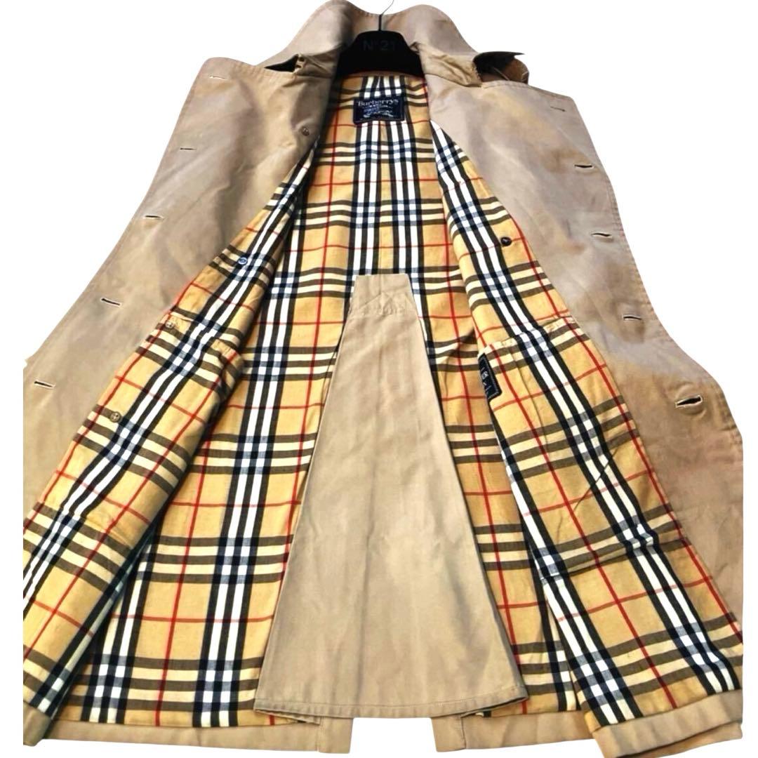 BURBERRYバーバリーノバチェック トレンチコート ダブルブレスト ベージュ
