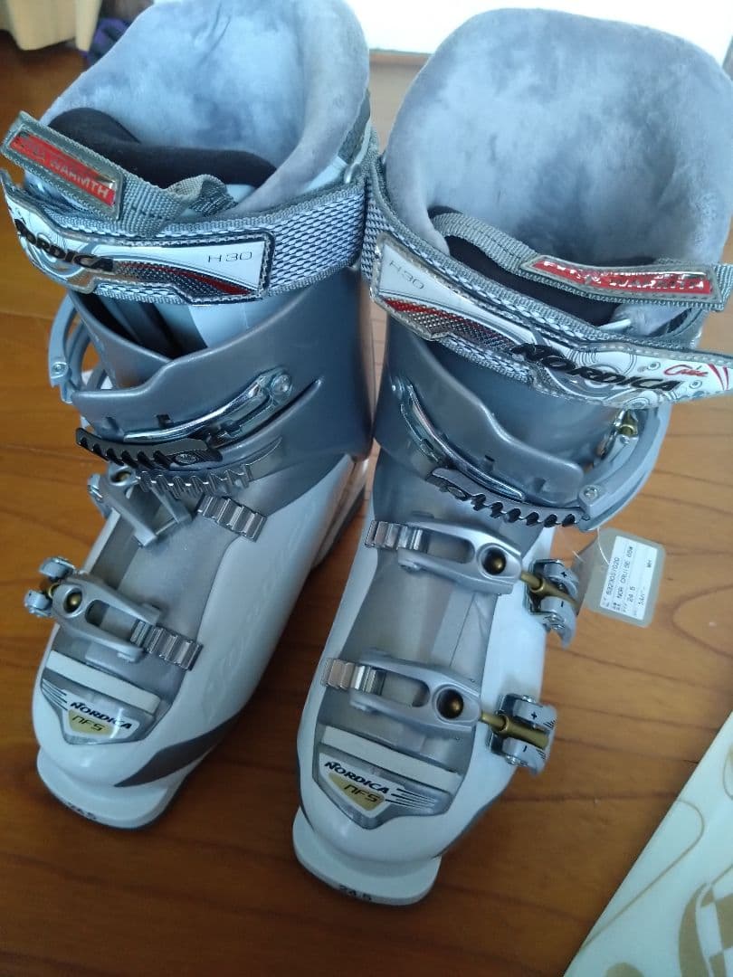 【未使用品】K2 スキー板セット　ノルディカ　スキーブーツ　ビンディング　ポール