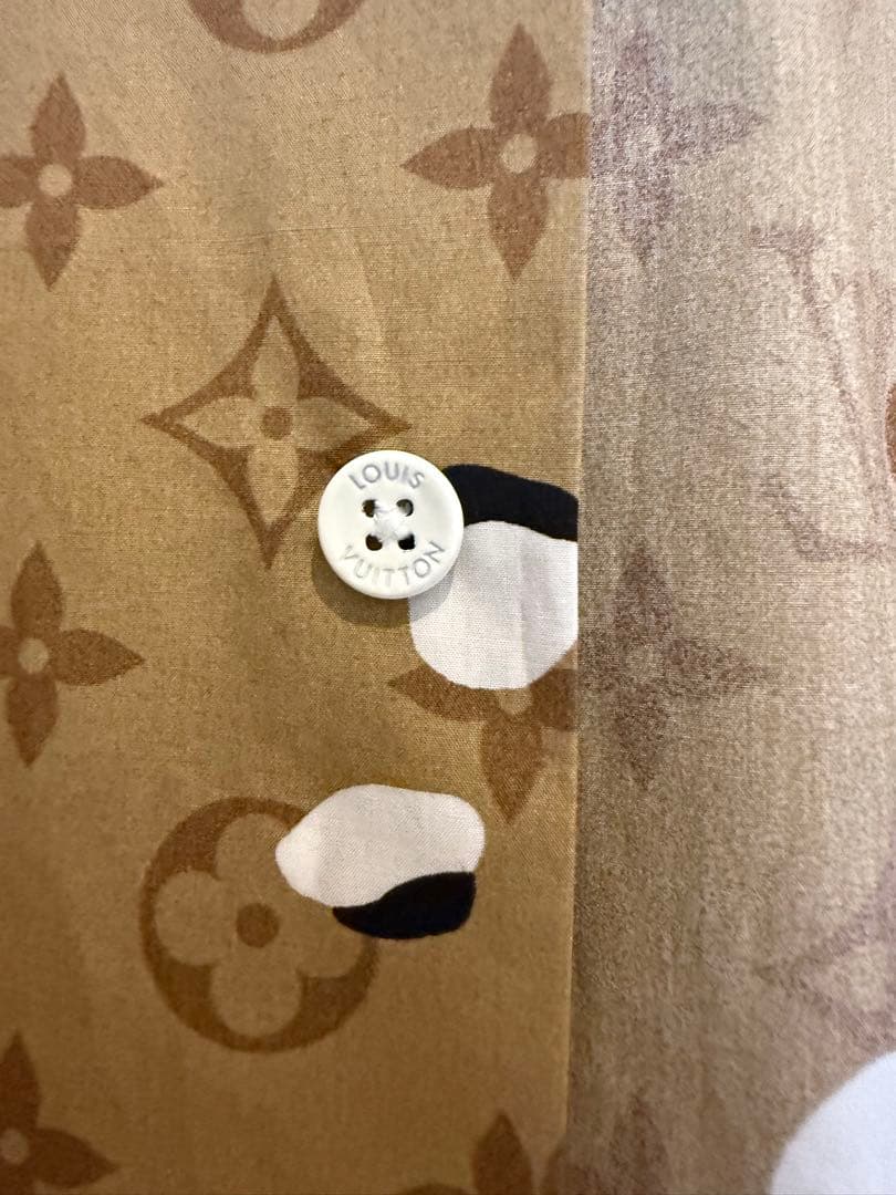 LOUIS VUITTON モノグラム カモフラージュ ロングスリーブ シャツ