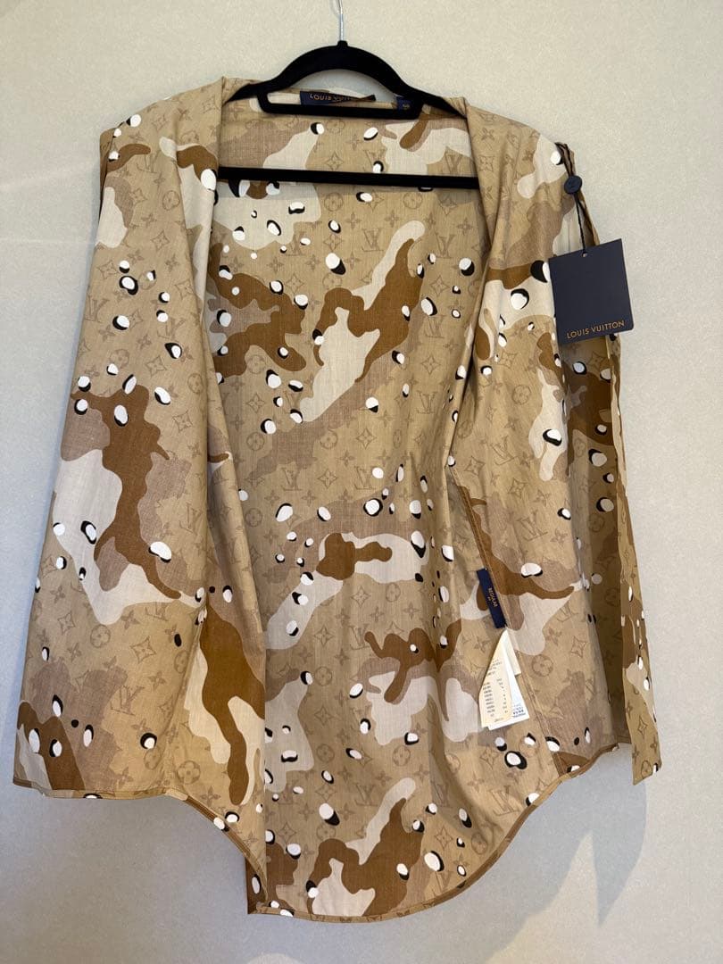 LOUIS VUITTON モノグラム カモフラージュ ロングスリーブ シャツ