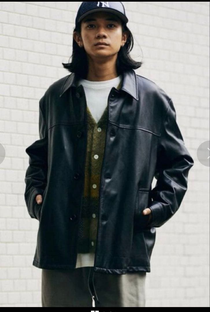 JOURNAL STANDARD ゴートレザーカーコート Mサイズ