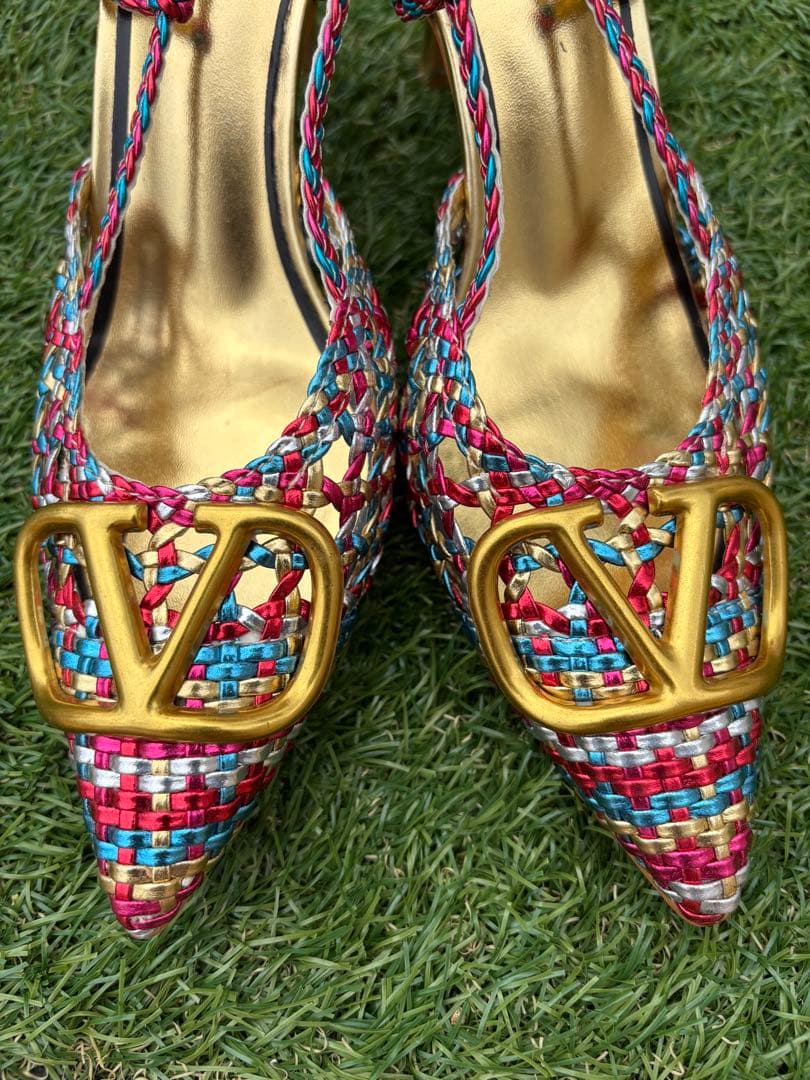 激レア限定ヴァレンティノValentino パンプスSlingback Pump