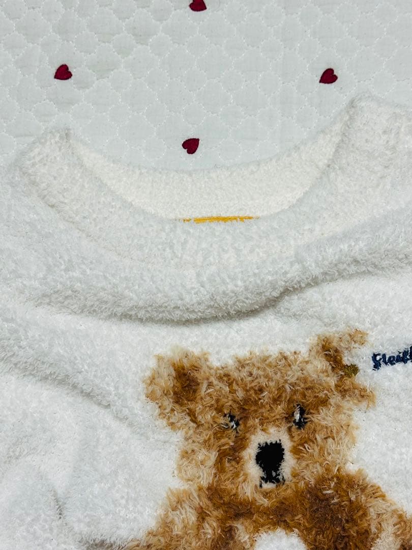 Steiff テディベアルームウェア　ジェラートピケコラボ