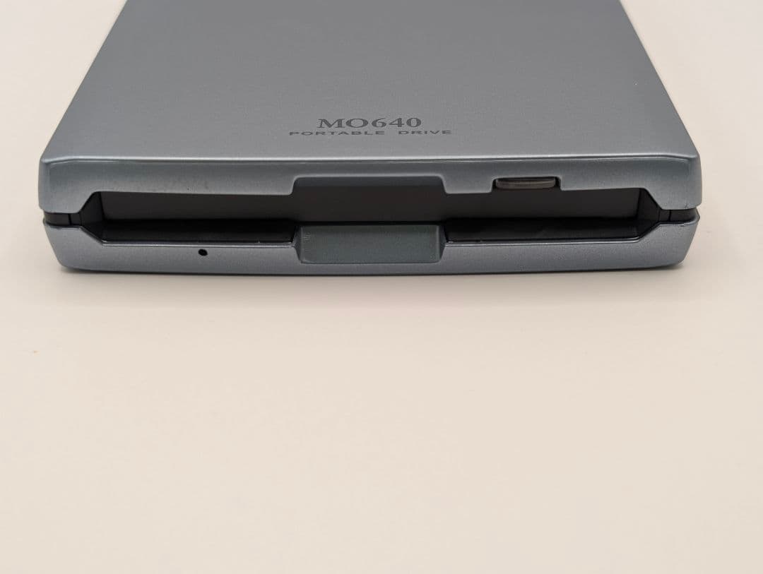 アイ・オー・データMOドライブ　ディスク付　品番MOP2-U640P M640