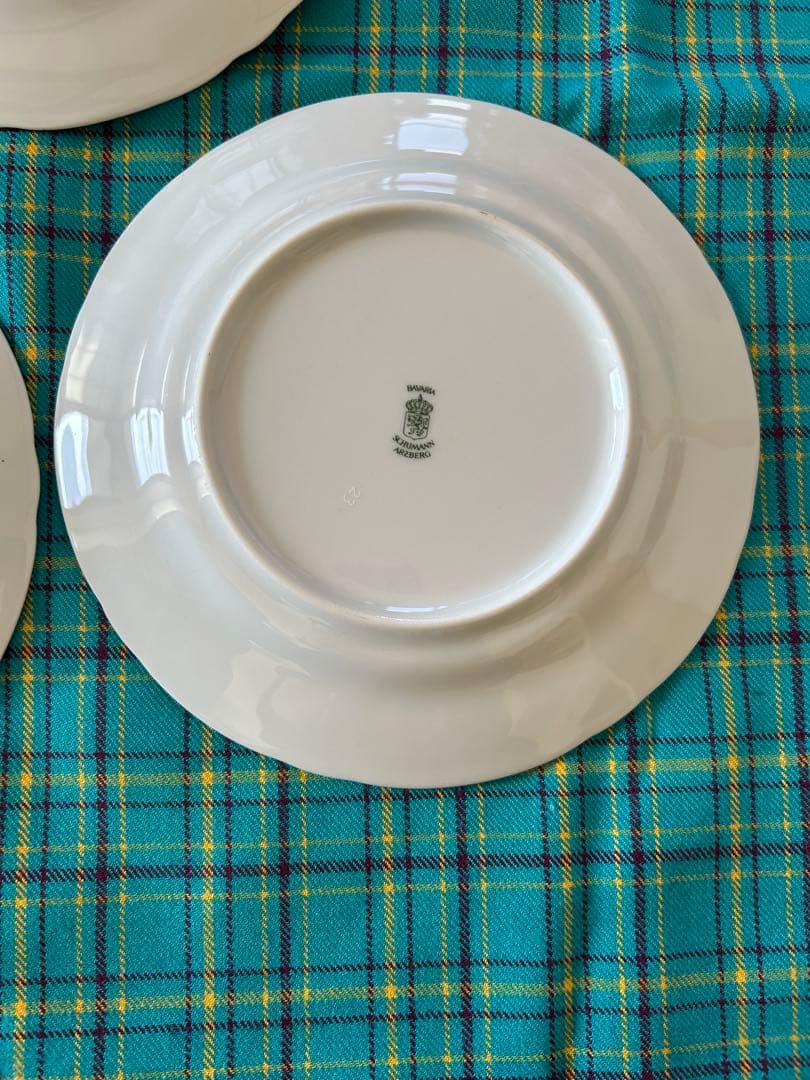 新品　ババリア　シューマン　ドレスデンフラワー プレート　3枚