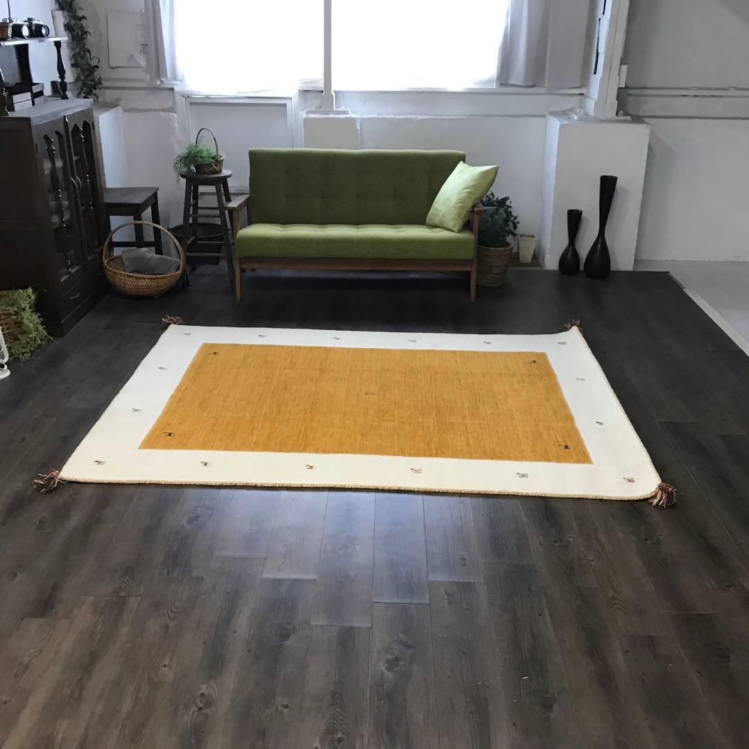 北欧インテリア ラグ 絨毯 ギャッベ ギャベ 142x198cm 2gowh