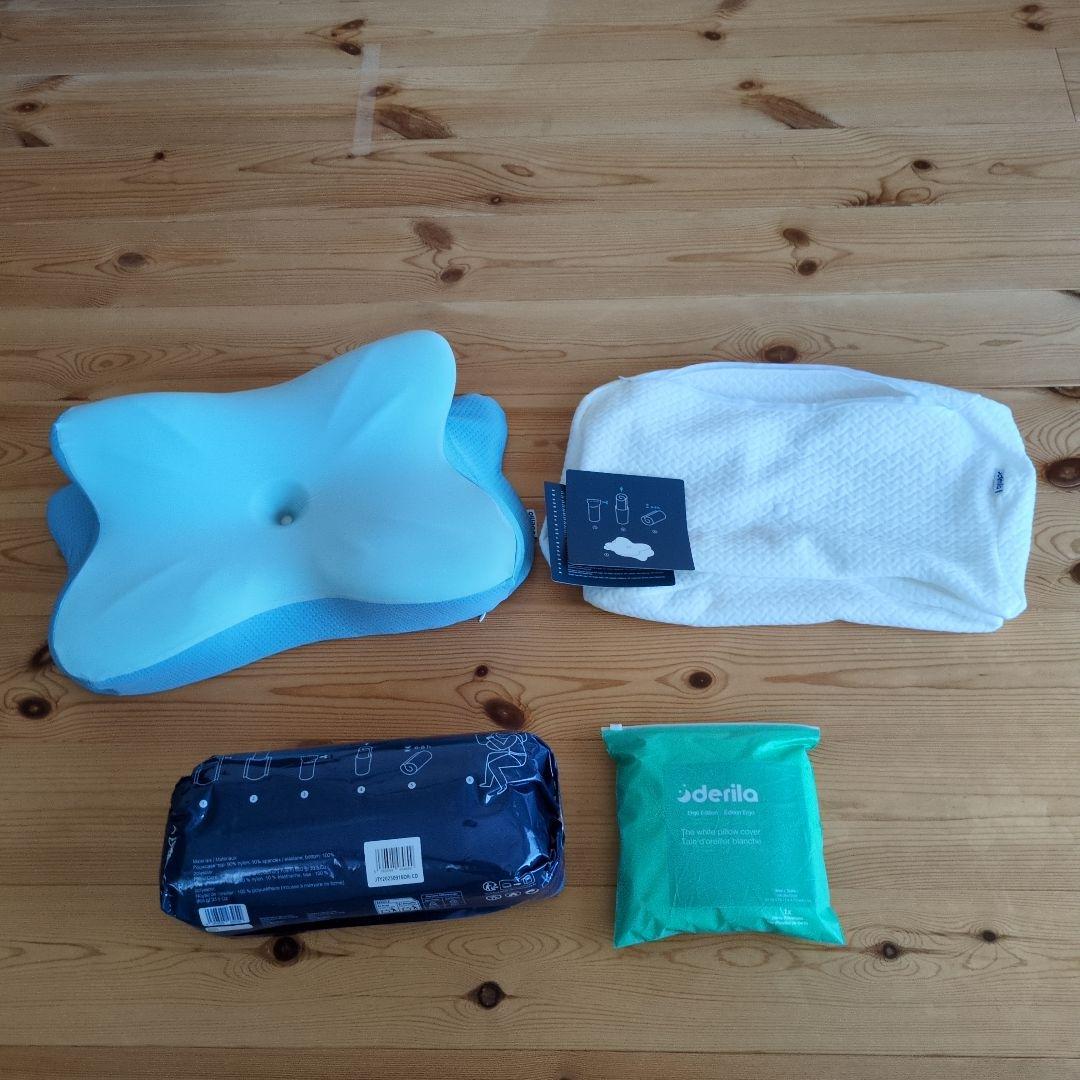 derila メモリーフォーム 波型枕 　2個