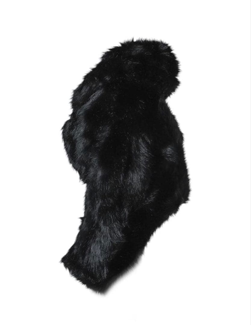 ジャケット・アウター entire studios VICINITY FUR CROP BLACK S