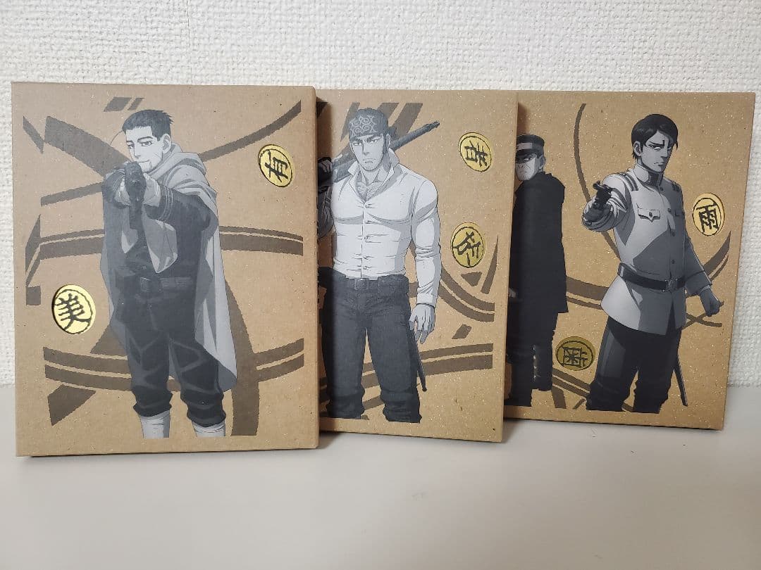 ゴールデンカムイ アニメ1～3期 DVDセット(特典付き)