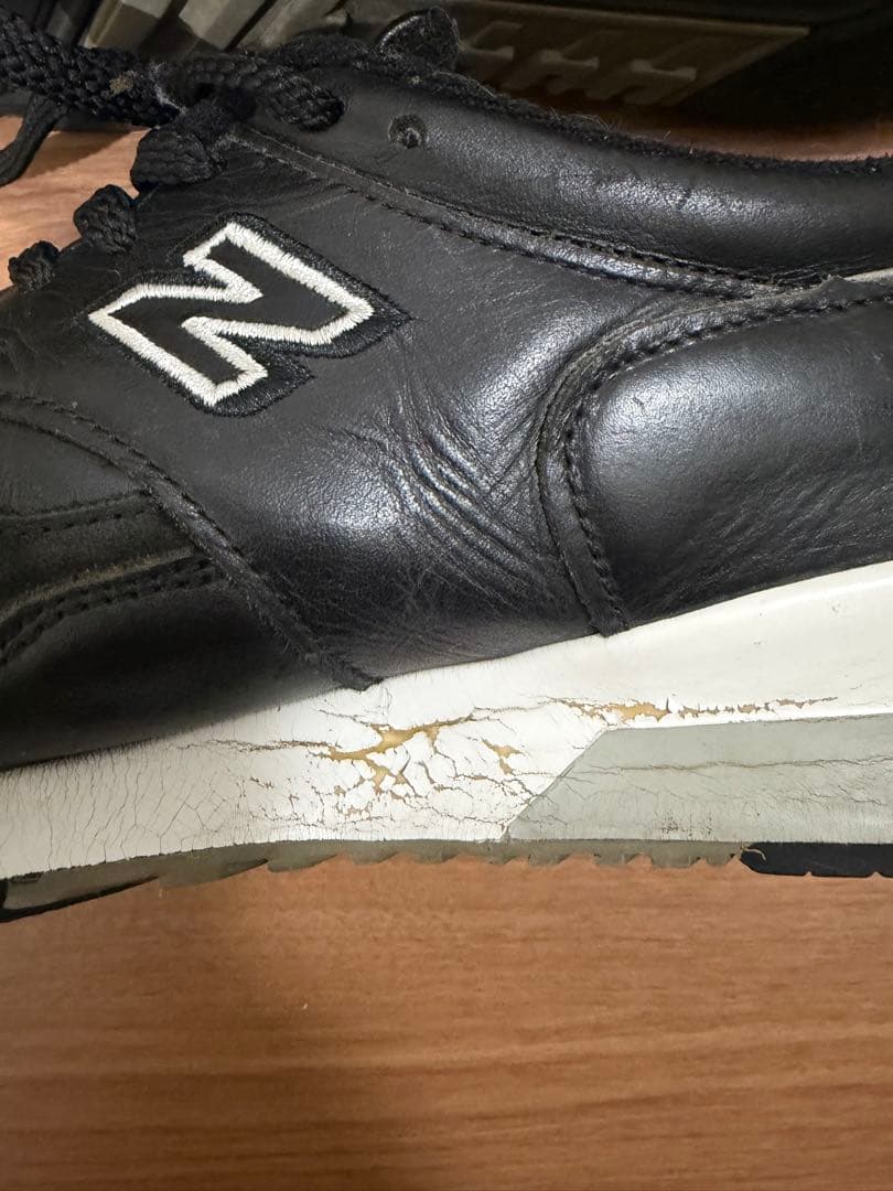 new balance ニューバランス　M1500 レザー　ブラック　26