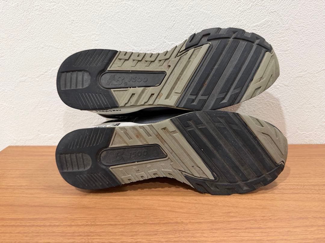 new balance ニューバランス　M1500 レザー　ブラック　26