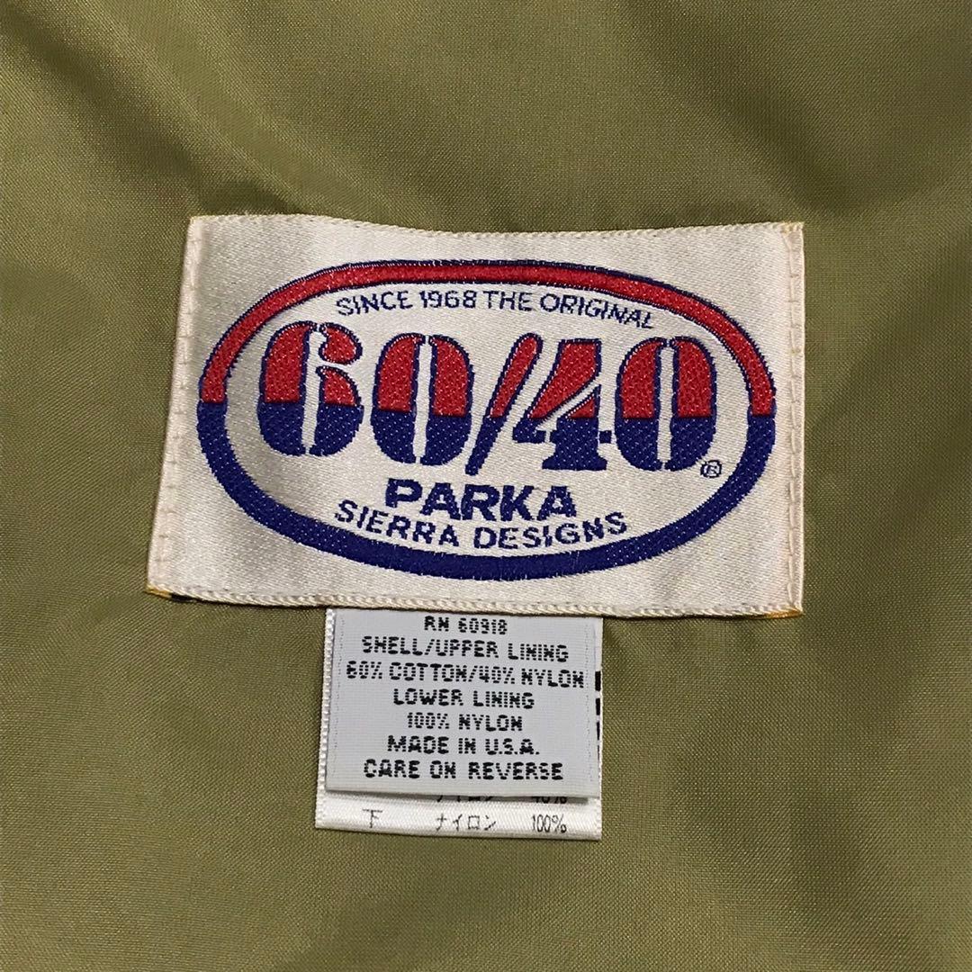 90s シエラデザイン　ビンテージマウンテンパーカー　USA製 60/40 S