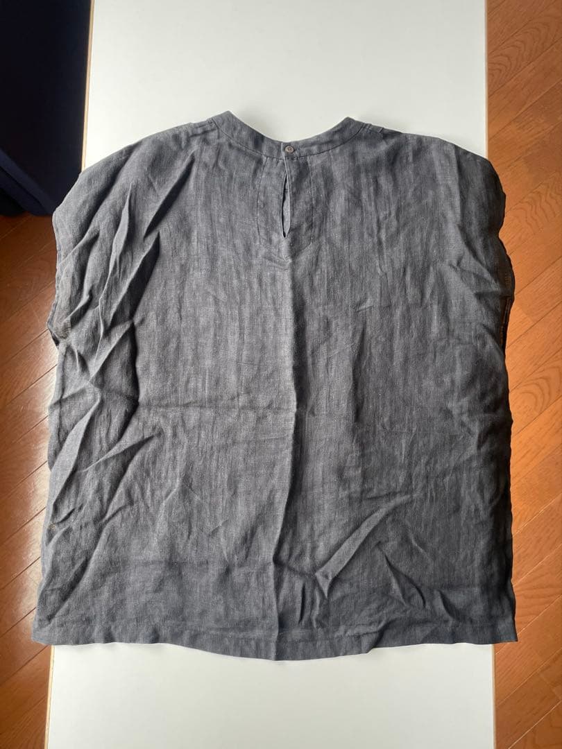 arts&science Tuck Blouse サイズ1 麻100%