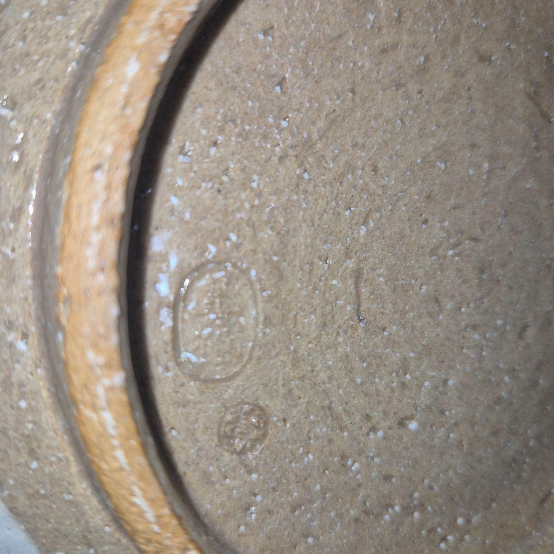 【未使用】京焼　陶あん　大鉢　土渕陶葊 　手描き