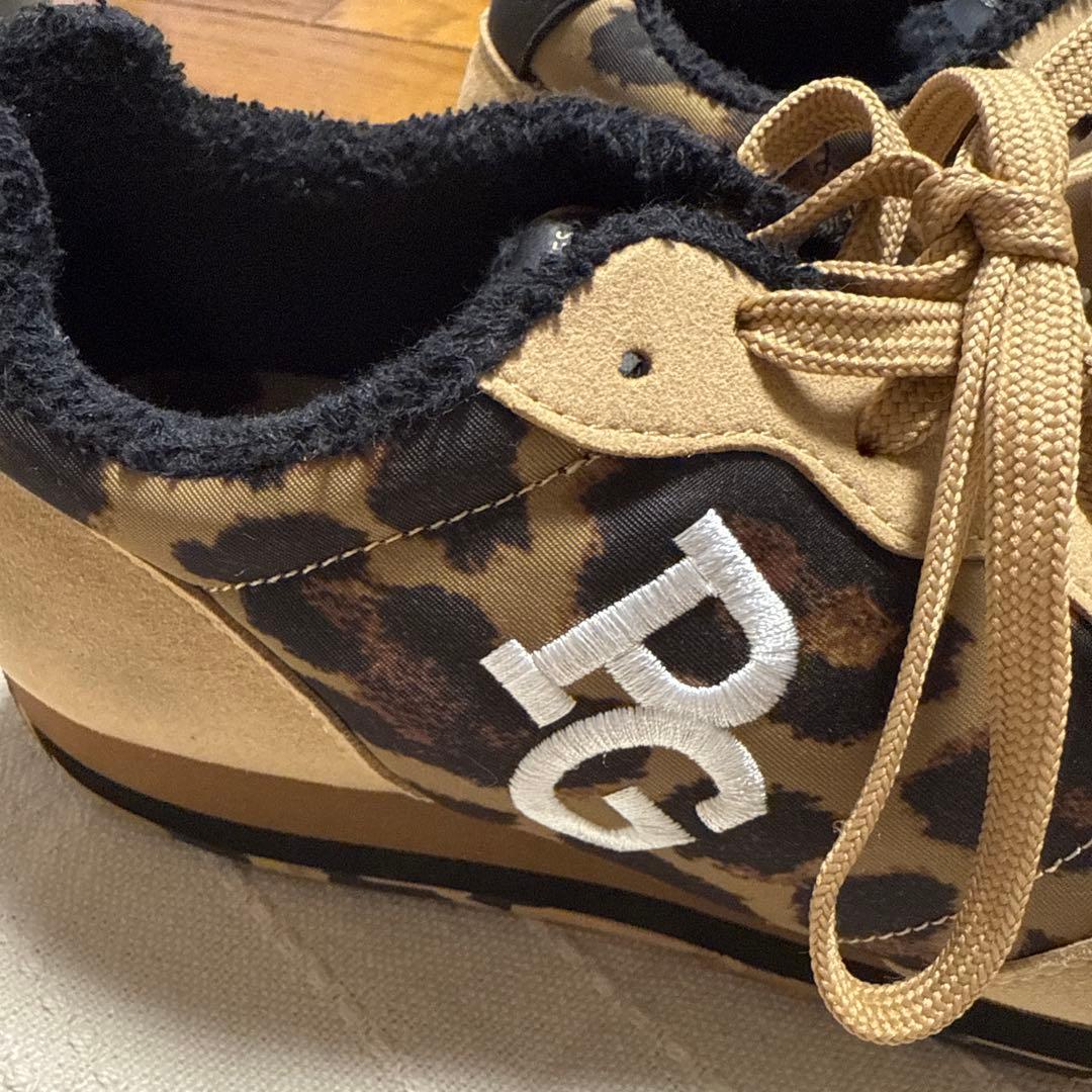 PEARLY GATES ヒョウ柄ゴルフシューズ