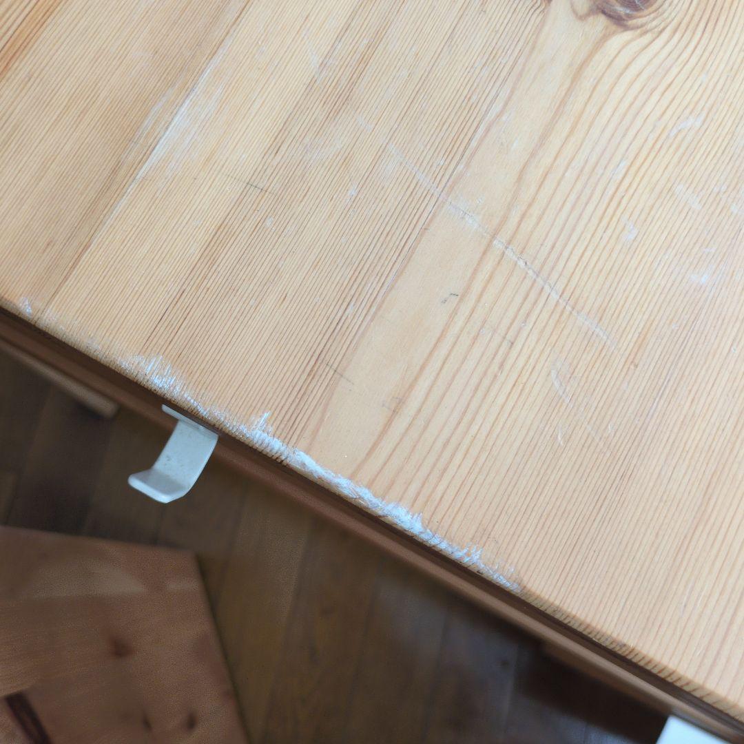 【たのメル便送料込】無印良品 パイン材デスク デスクワゴンセット 学習机