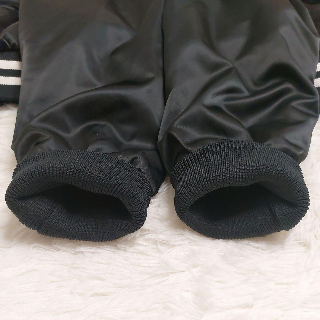 NFL RAIDERS 背面ビッグロゴ刺繍 中綿 スカジャン ブラック