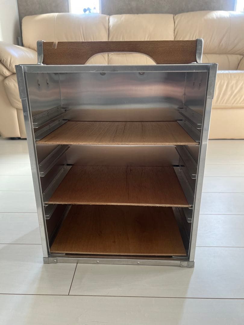 アルミ製 3段出前箱