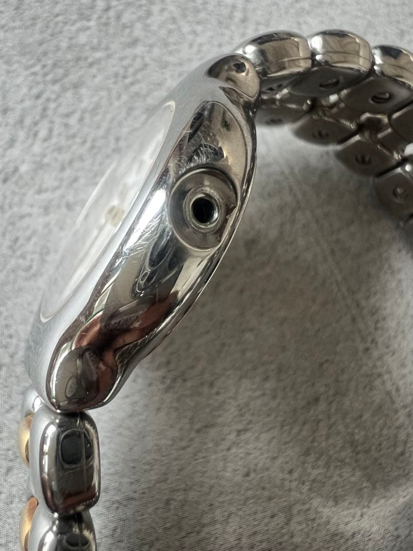 訳あり Tiffany & Co. シルバーゴールド腕時計