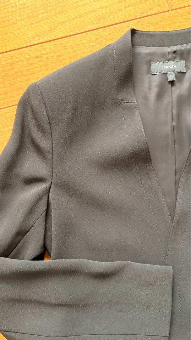 Theory ノーカラージャケットセットアップ