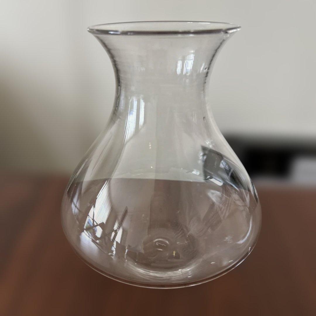 三浦侑子　壼花器　クリア