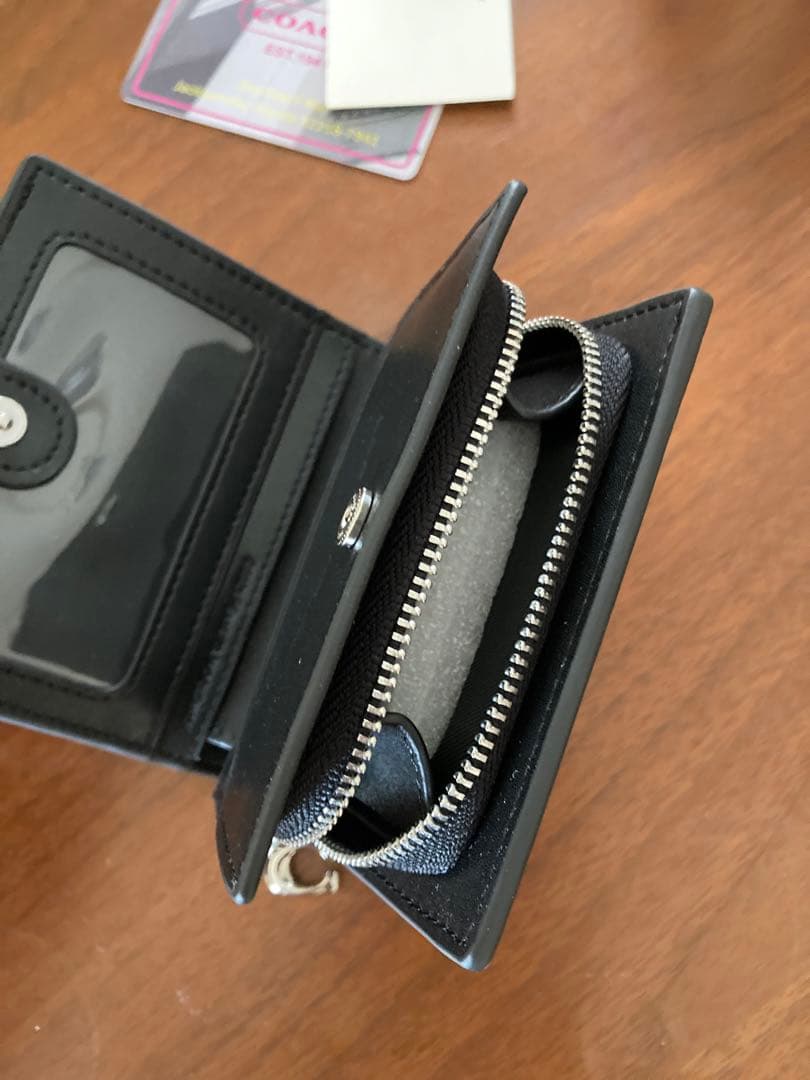 COACH スヌーピー　二つ折り財布　 スヌーピー財布 コーチ　未使用