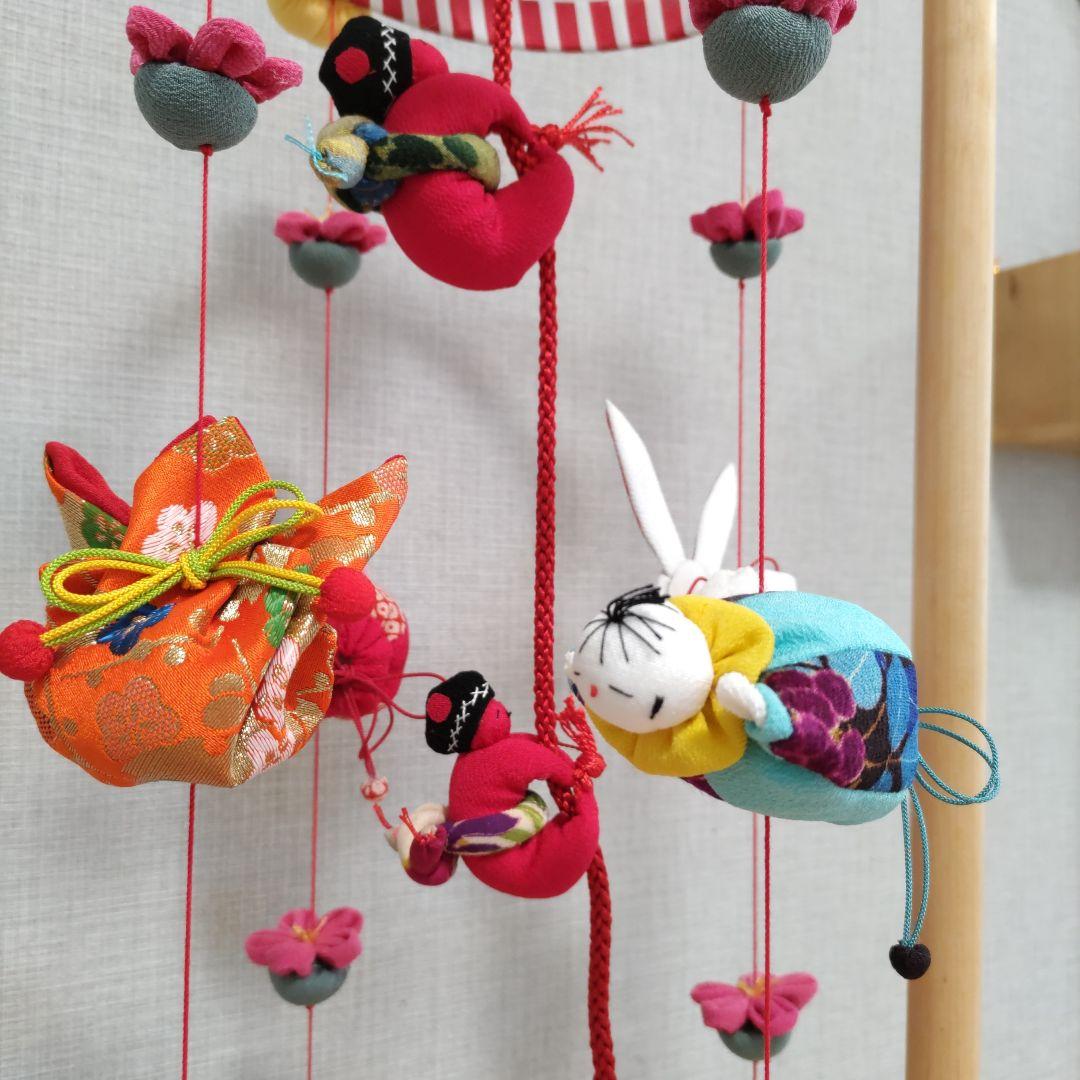 吊るし飾り❆*⁠♡✧　雛祭り♪⁠ヽ⁠(⁠・⁠ˇ⁠∀⁠ˇ⁠・⁠ゞ⁠)木目込み
