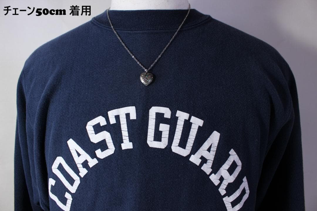 40s　スウィートハートジュエリー　WW2　シルバー　チャーム　勿忘草　エナメル