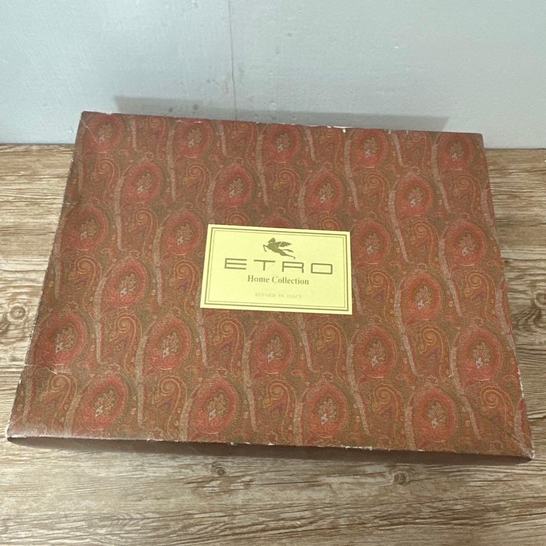 (新品未使用品)ETRO（エトロ）綿毛布 140×200m