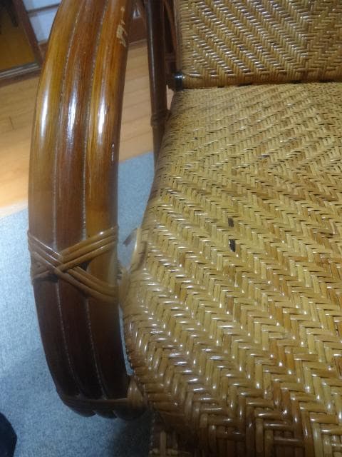籐製品　ロッキングチェアー ＊写真にて確認ください