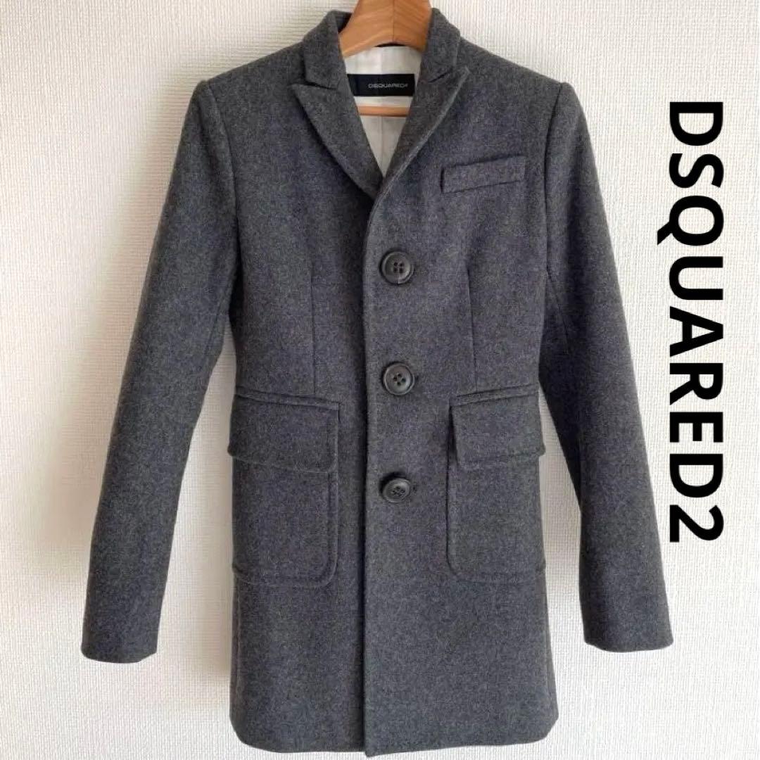 DSQUARED2 ディースクエアード　ウールコート　トップス　38（ L相当）