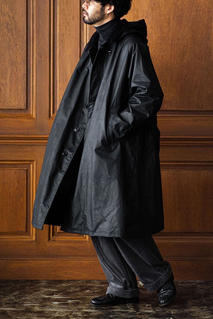 L’ÉCHOPPE別注Barbour Oiled Bal collar coat