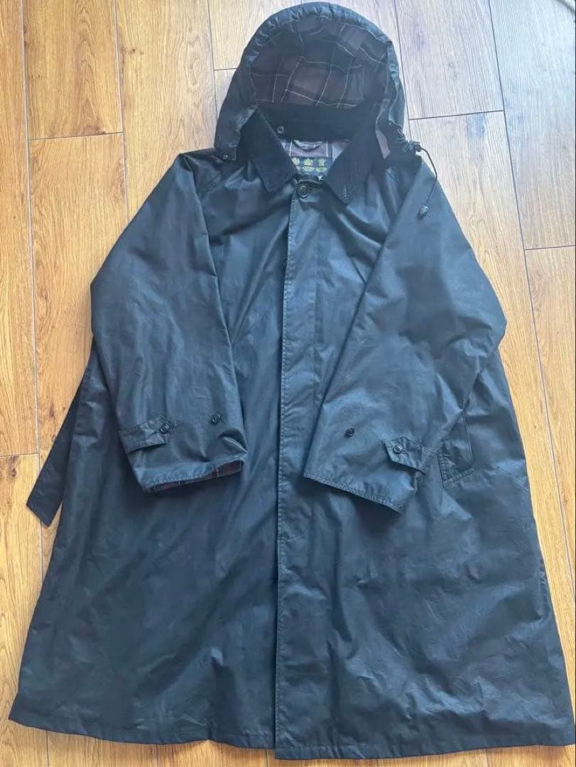 L’ÉCHOPPE別注Barbour Oiled Bal collar coat