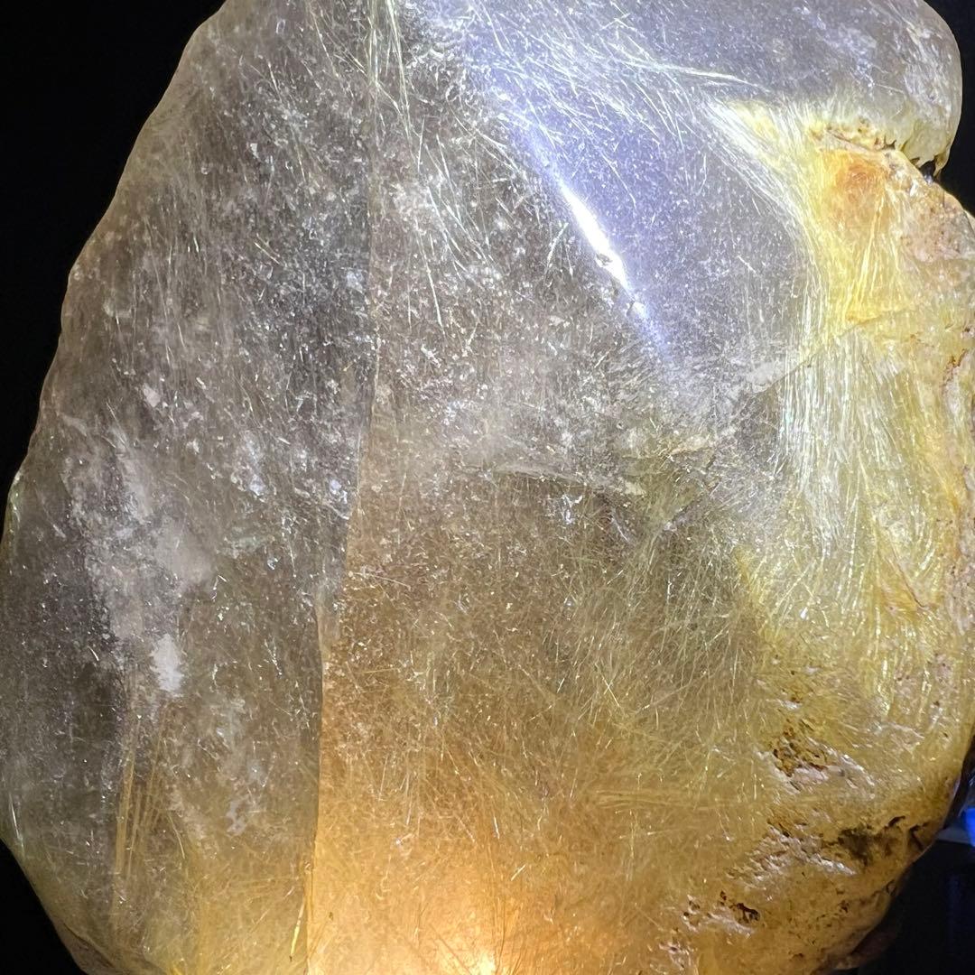 ✳️☆限定品☆極大ルチル原石✨キラキラ ゴールドルチルインクォーツ 原石 天然石