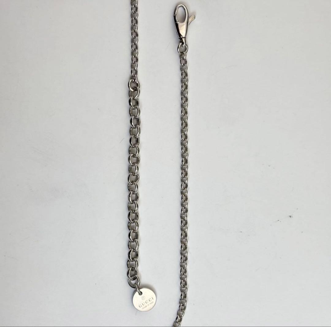 GUCCI〔グッチ インターロッキング〕ペンダント ネックレス