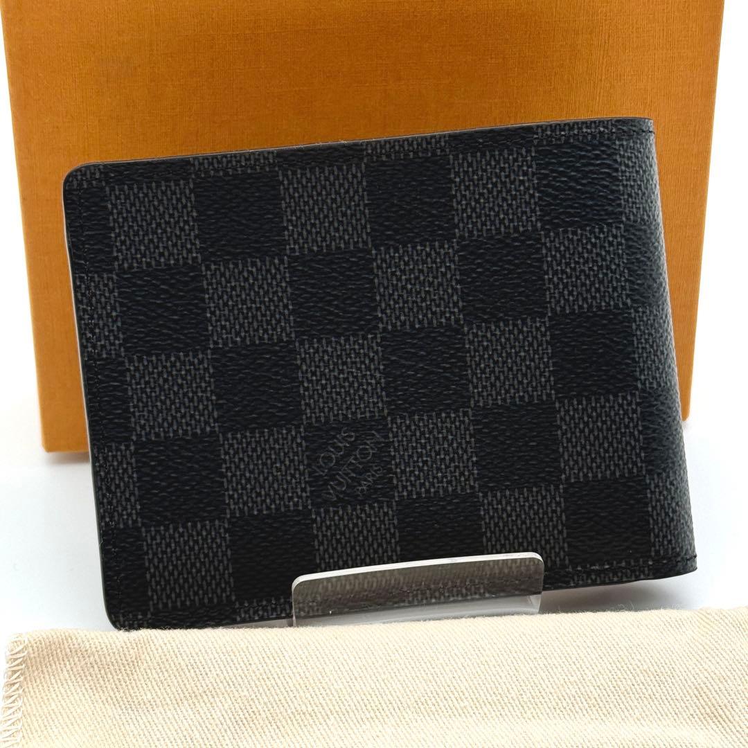 新品 ルイヴィトン ダミエ グラフィット ポルトフォイユ ミュルティプル 財布