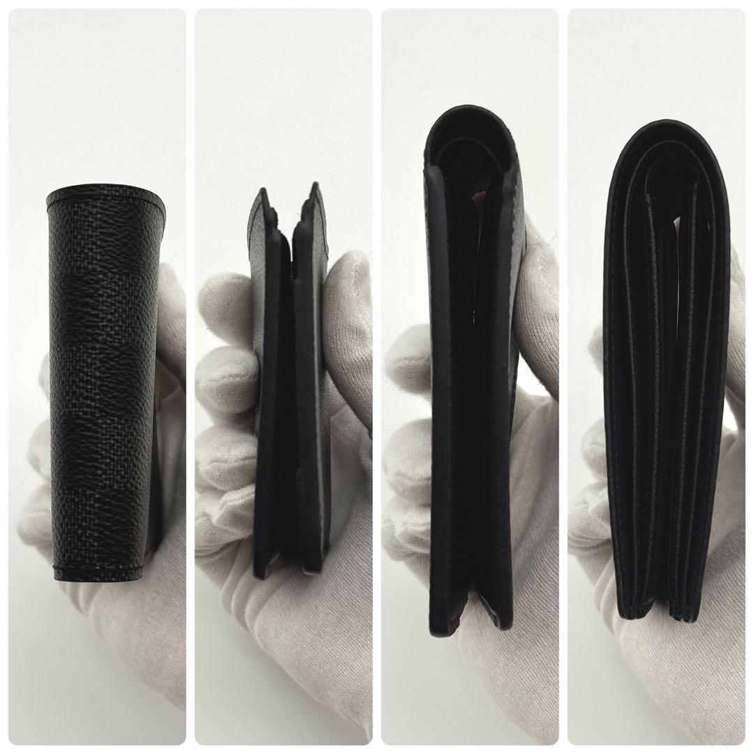 新品 ルイヴィトン ダミエ グラフィット ポルトフォイユ ミュルティプル 財布