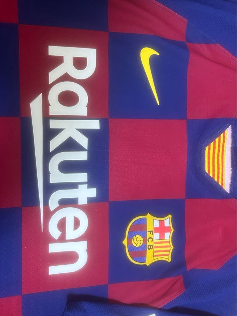 サ*キ様 【メッシ着用サイズ】19-20 バルセロナ メッシ　オーセンティックユ