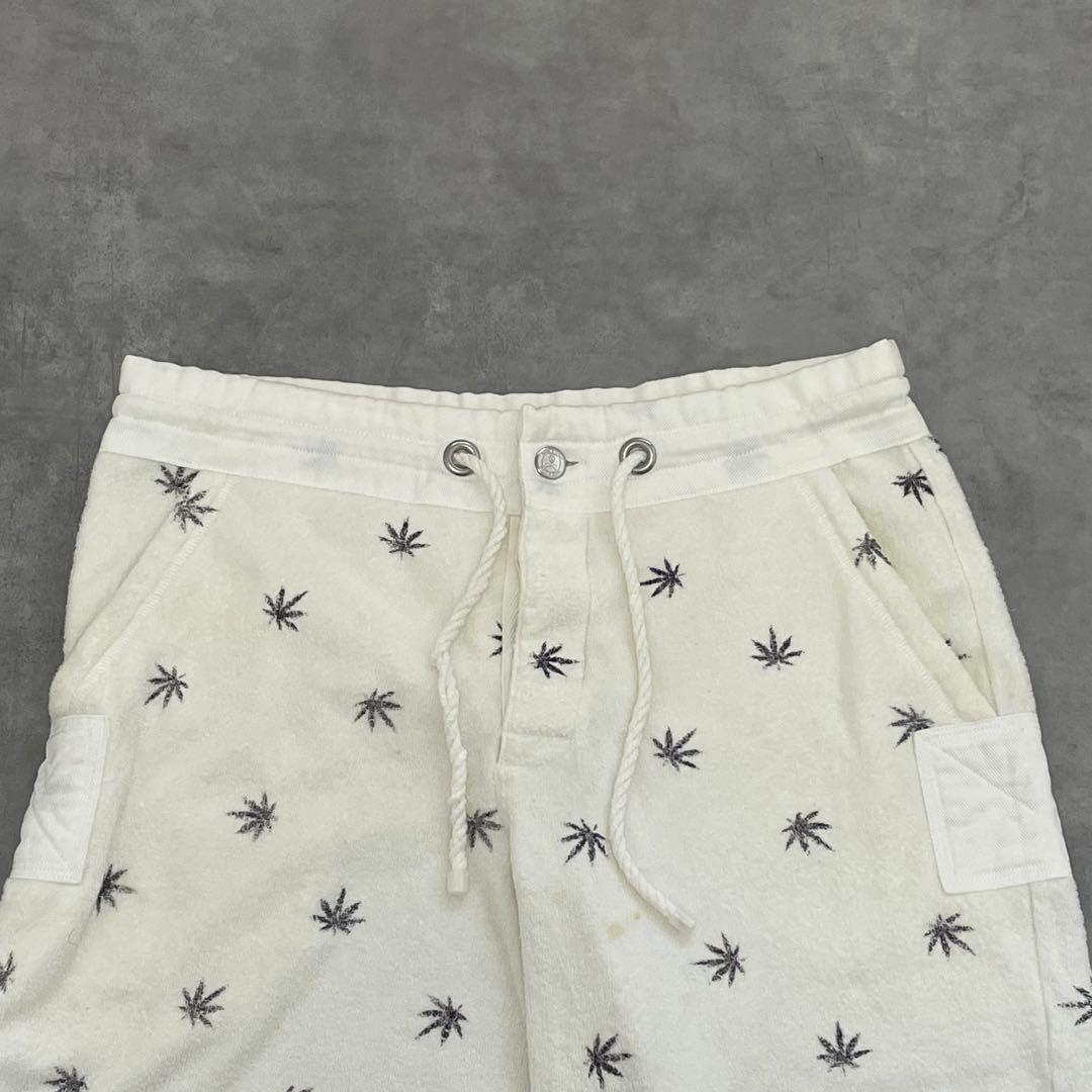 MARK & LONA セットアップ パーカー ショートパンツ 総柄 BW04