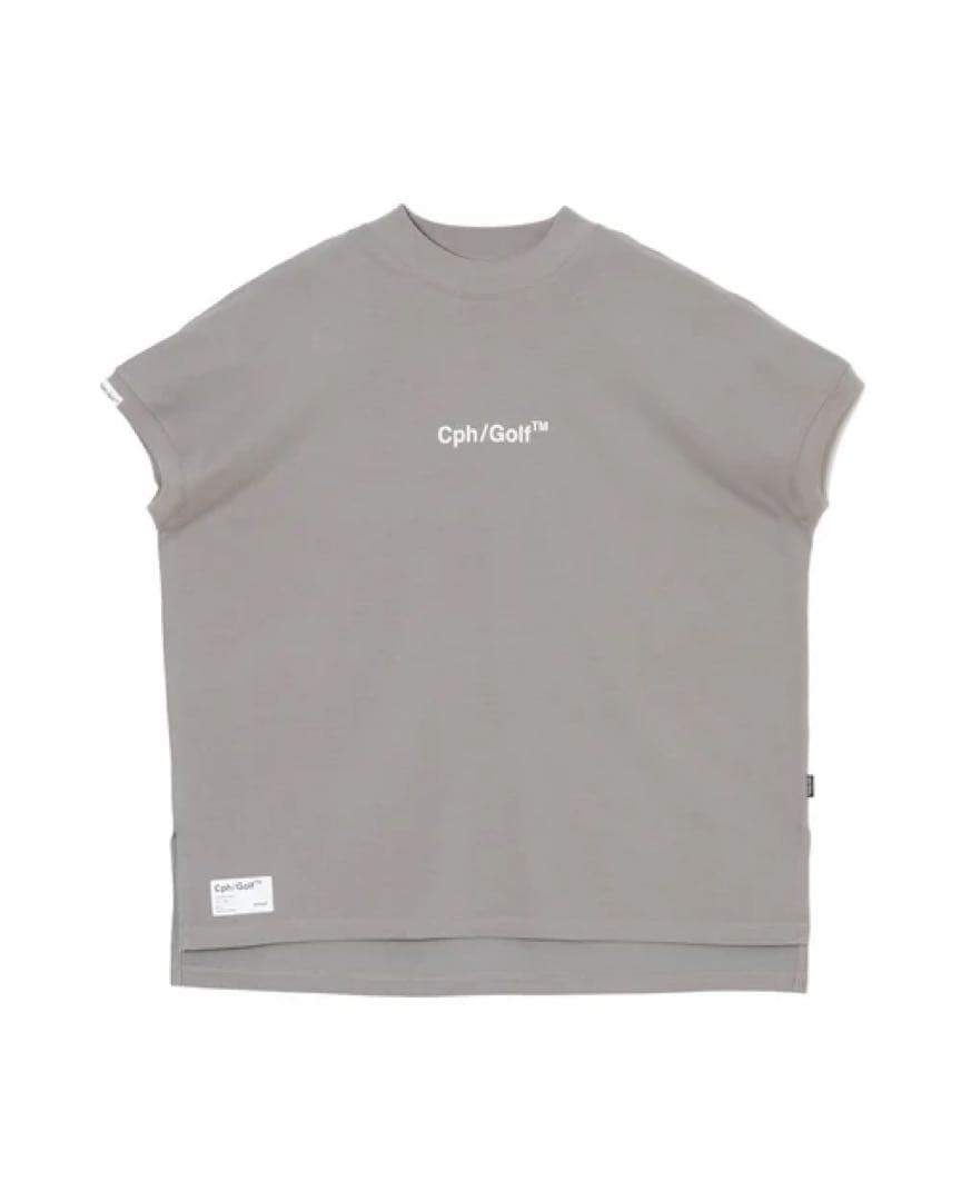 レディース Cph Golf LOGO HALF SLEEVE TEE グレー