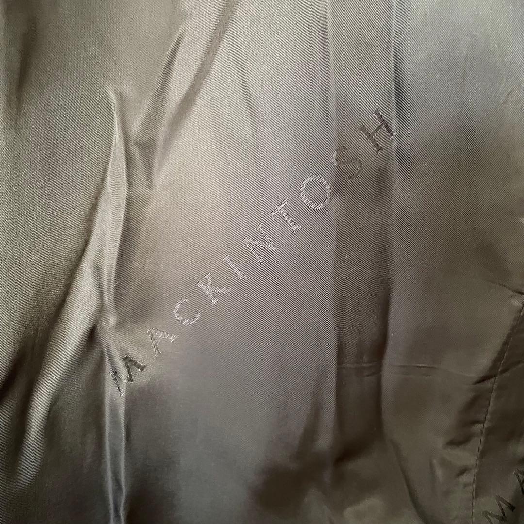 マッキントッシュ　ステンカラーコート　ネイビー