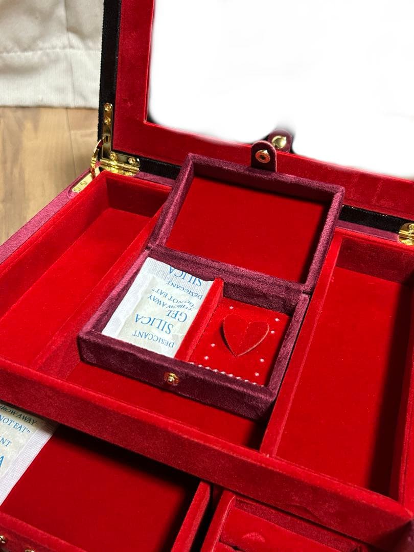 Francfranc ディズニー ハートの女王 アクセサリーケース