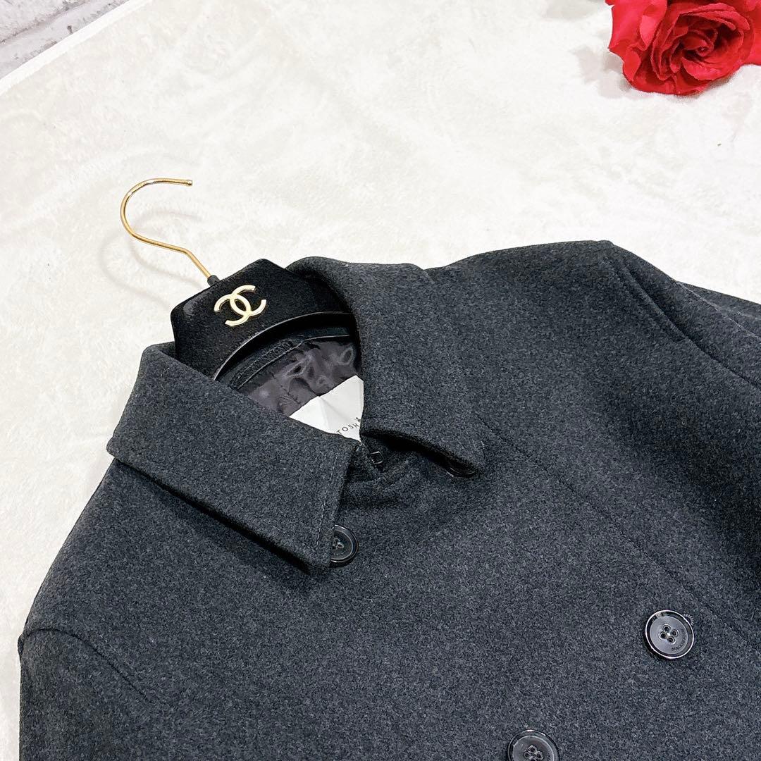 未使用✨　マッキントッシュ　モンクトン　トレンチコート　ウール　ダークグレー