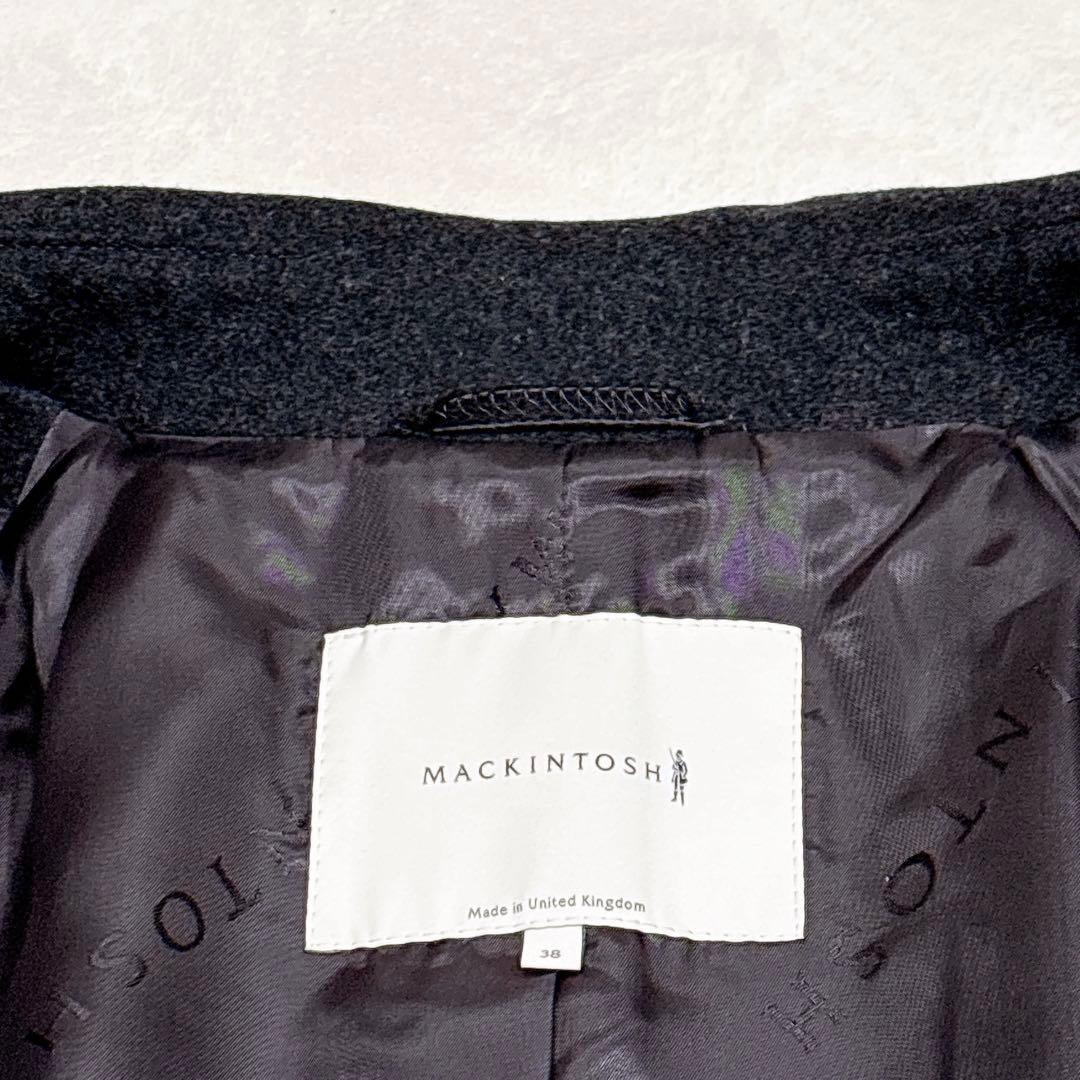 未使用✨　マッキントッシュ　モンクトン　トレンチコート　ウール　ダークグレー