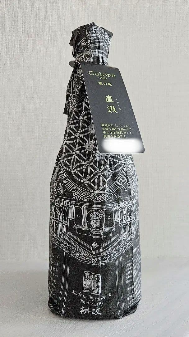 新政 アッシュ 亀の尾 直汲み 720ml 1本