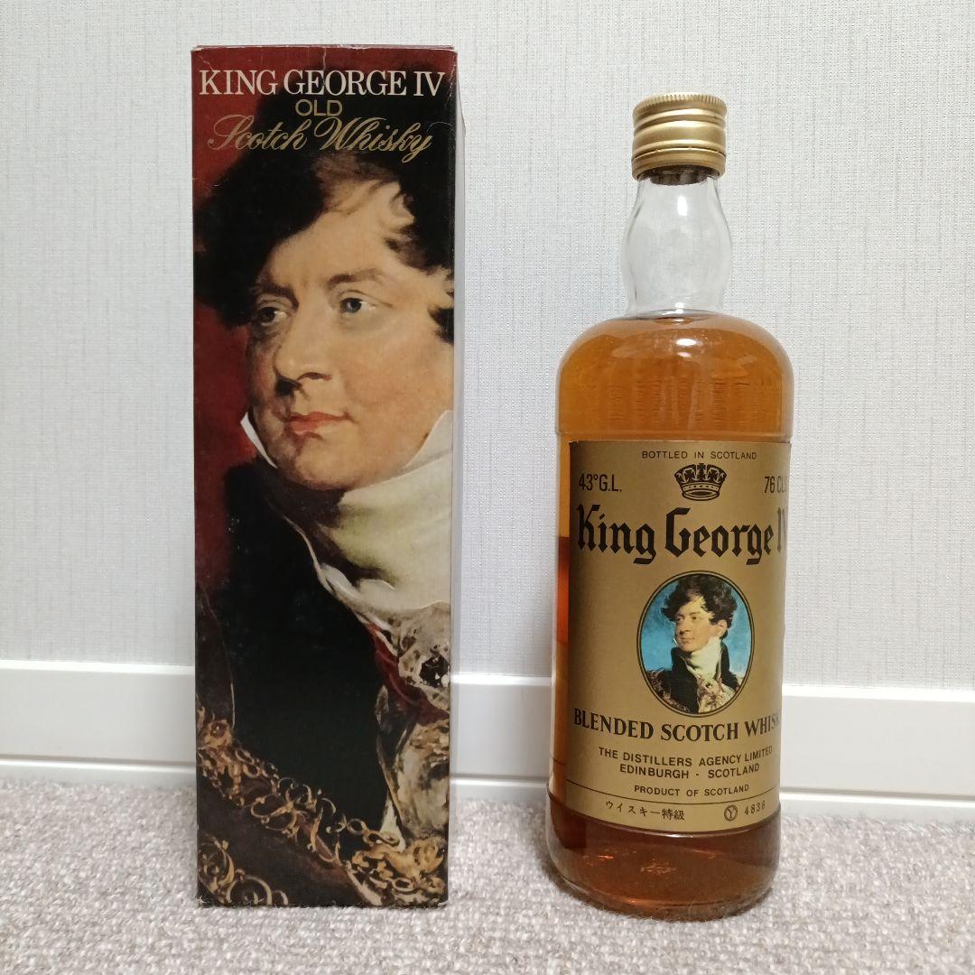 【未開栓】King e IV オールドスコッチウイスキー 760ml