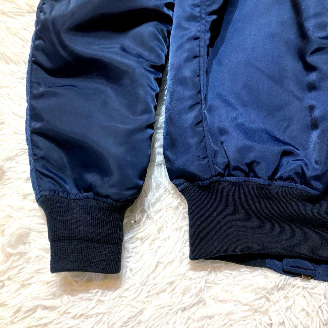 【人気・希少XL】HOUSTON B-15C ネイビー × ネイビームートン