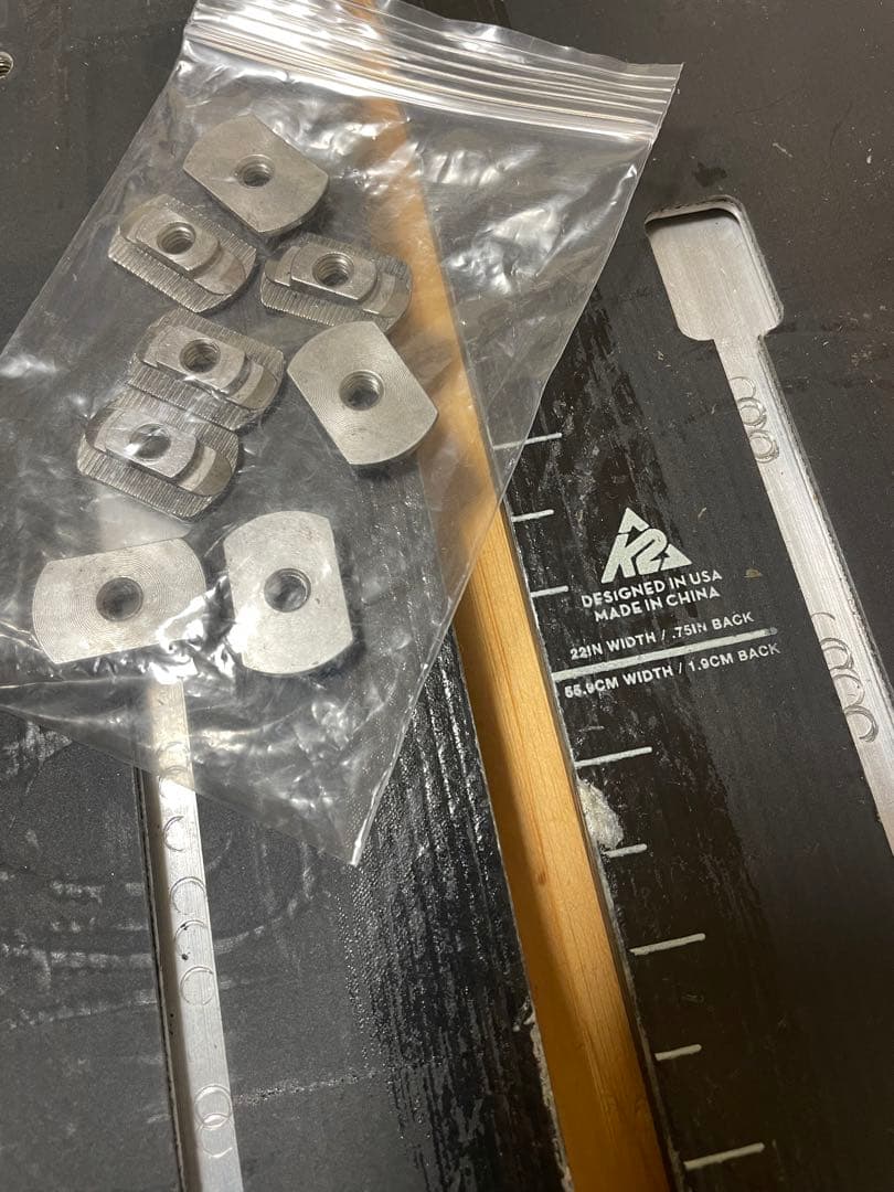 K2 JOY D スプリットボードとスキン