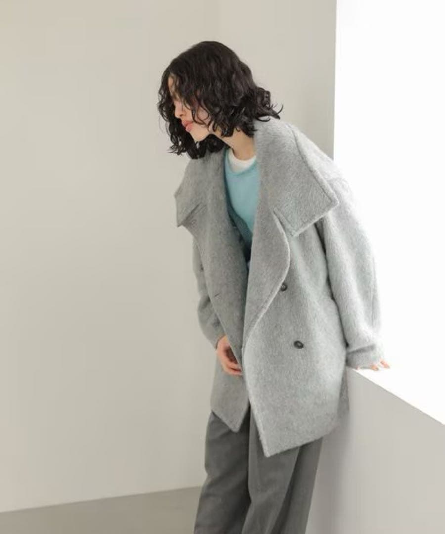 【16日まで期間限定セール】新品　LEPSIM シャギー2WAYミドルコート